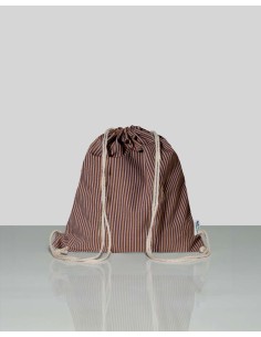 Backpack Brown stripes