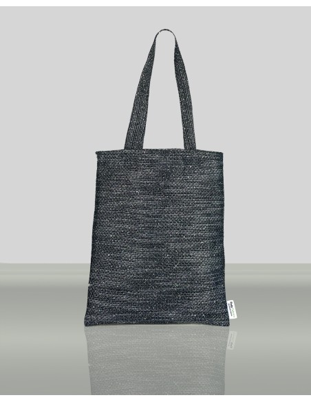 Shopper Bag Black Glitter pattern