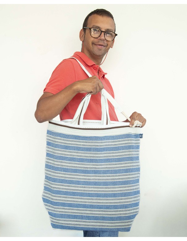Beach Bag Sky pattern