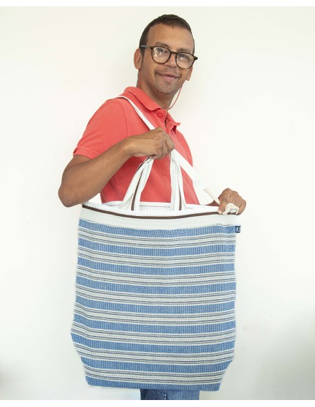 Beach Bag Sky pattern