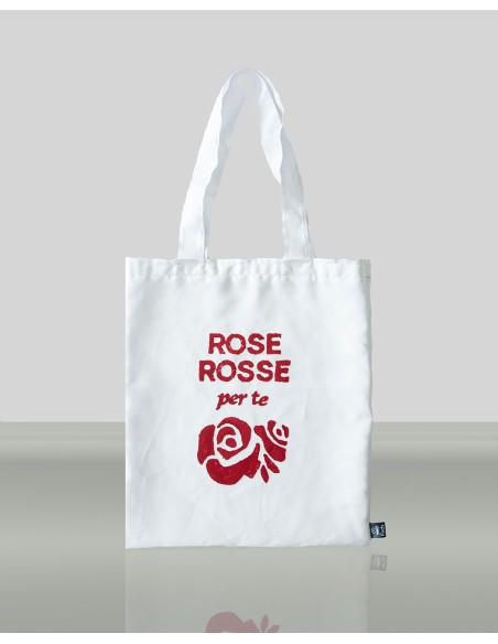Shopper Bag - "Rose Rosse"