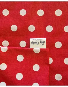 Shopper Bag Red - Polka Dot pattern 2