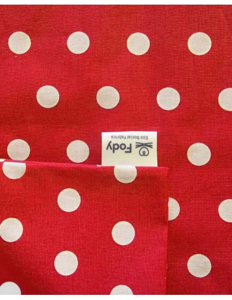 Shopper Bag Red - Polka Dot pattern