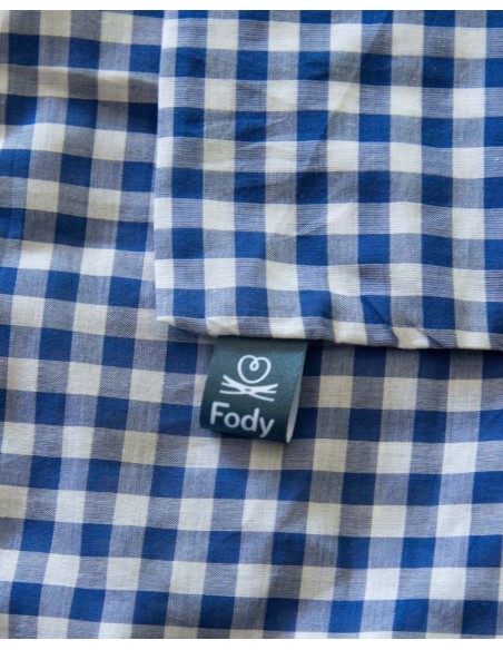 Small Pochette Chess Blue