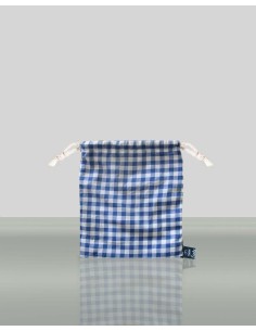 Small Pochette Chess Blue