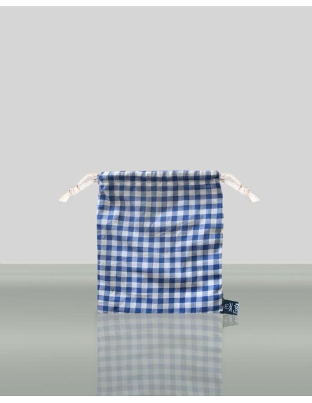 Small Pochette Chess Blue