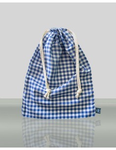Pochette Grande Scacchi Blu