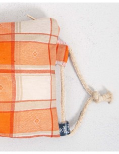 Sea Pochette Orange Pattern 2