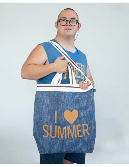 Beach Bag "I Love Summer"