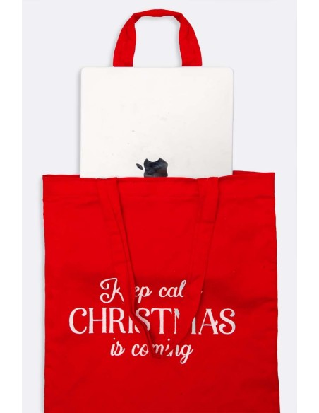Shopper Bag "Merry Christmas" - Fody Fabrics