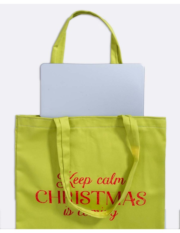 Shopper Bag "Merry Christmas" - Fody Fabrics