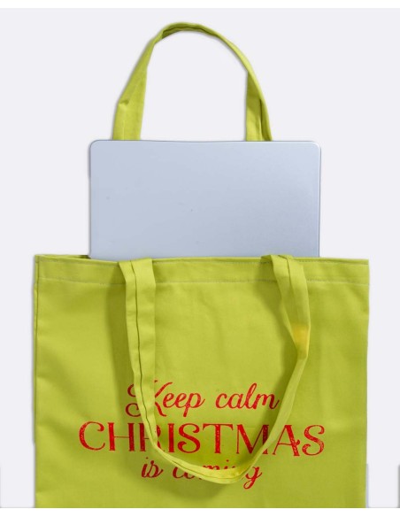 Shopper Bag "Merry Christmas" - Fody Fabrics