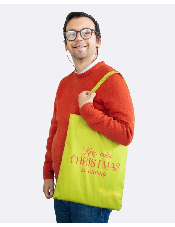 Shopper Bag "Merry Christmas" - Fody Fabrics