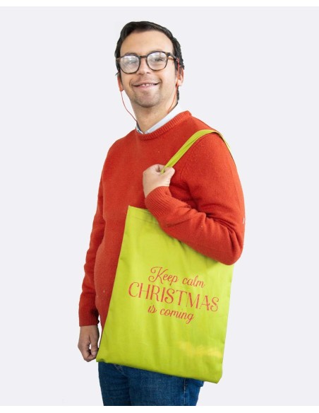 Shopper Bag "Merry Christmas" - Fody Fabrics