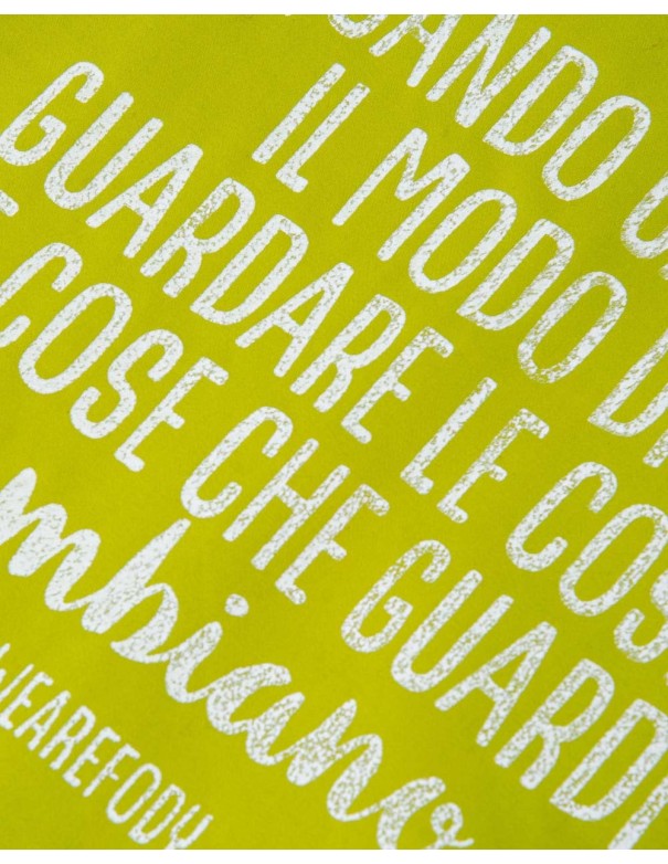 Shopper Bag "Cambiamento" - Green Edition