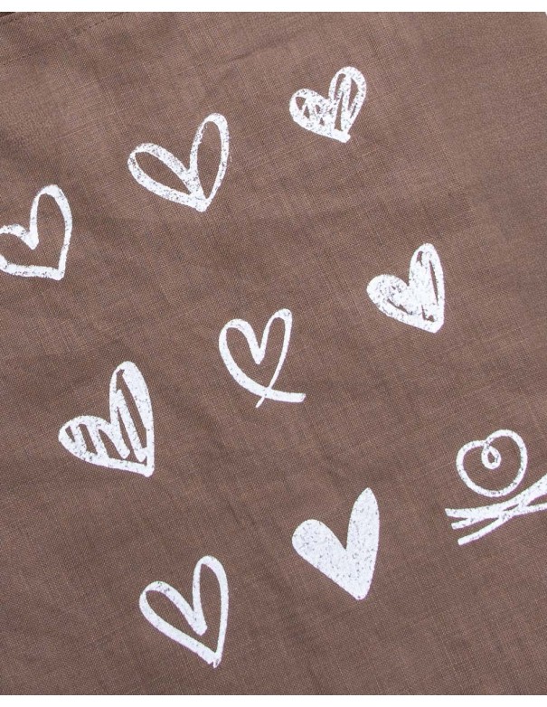 Shopper Bag "Hearts" - Grape Edition