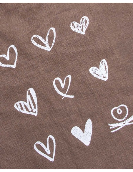 Shopper Bag "Hearts" - Grape Edition