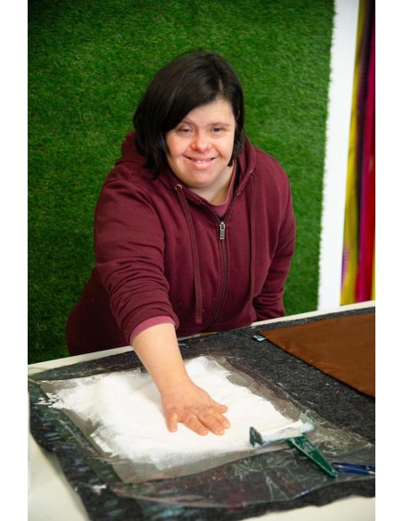 Shopper Bag Marrone - Edizione "Mani"