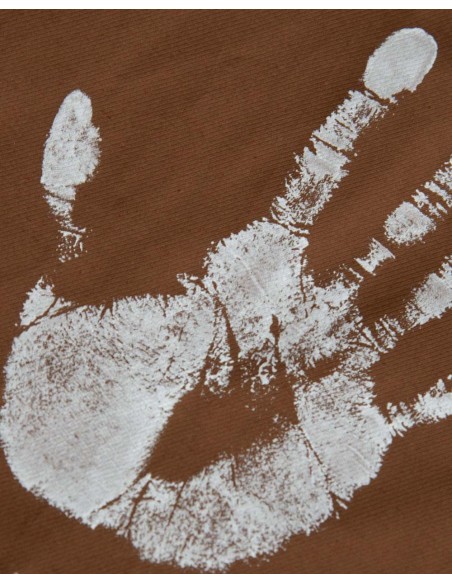 Shopper Bag Marrone - Edizione "Mani"