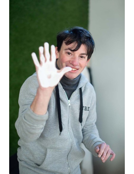 Shopper Bag Verde - Edizione "Mani"