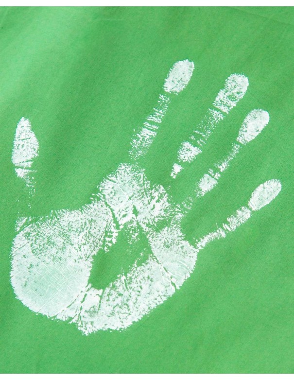 Shopper Bag Verde - Edizione "Mani"