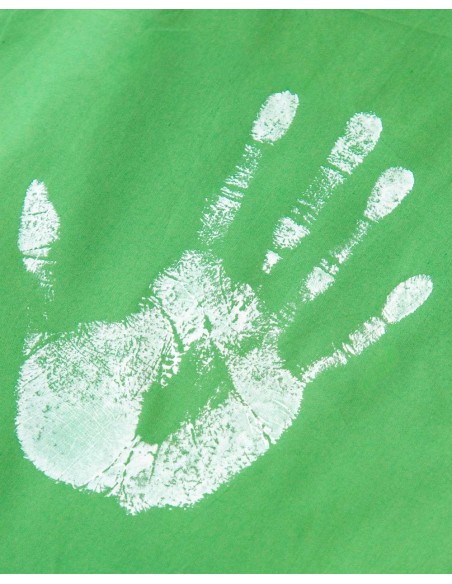 Shopper Bag Verde - Edizione "Mani"