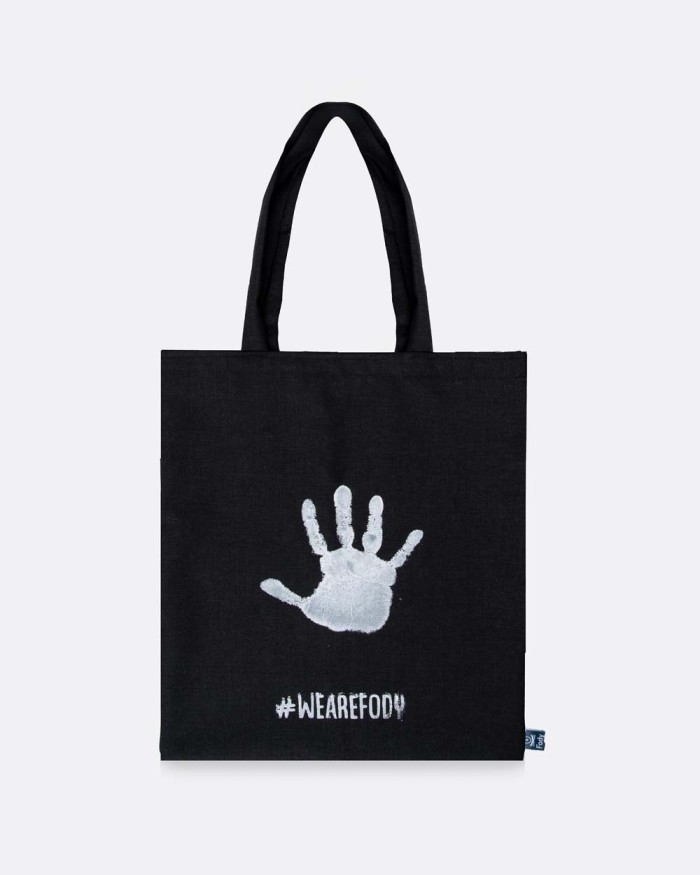 Shopper Bag Black - "Mani" Edition