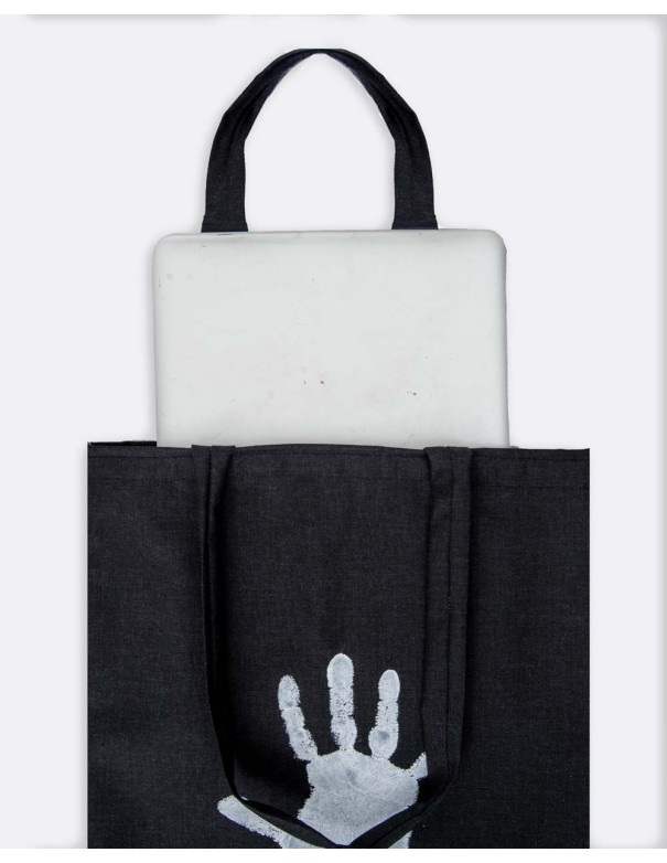Shopper Bag Black - "Mani" Edition