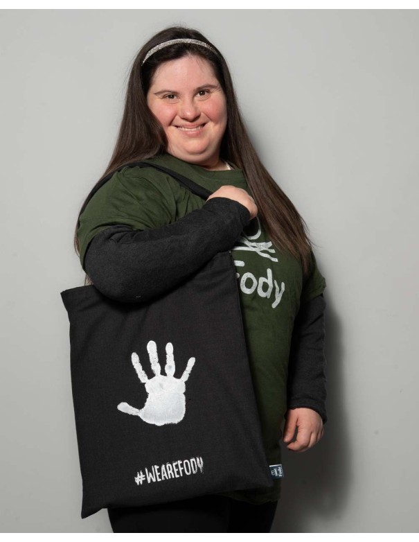 Shopper Bag Black - "Mani" Edition