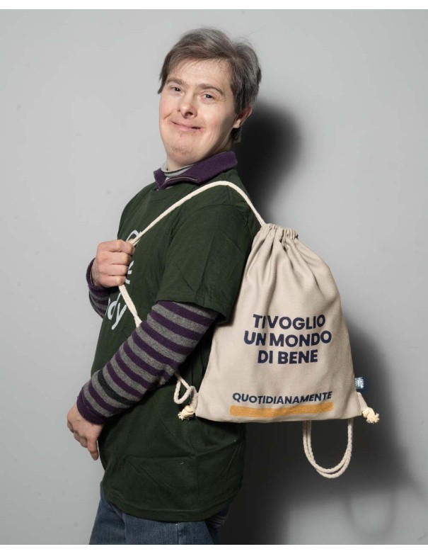 Backpack Beige – “Quotidianamente”