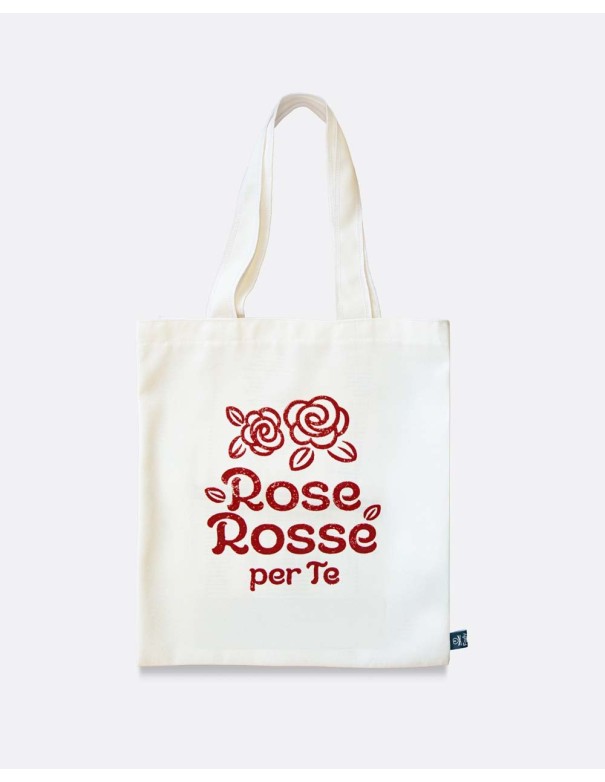 Shopper Bag - "Rose Rosse"