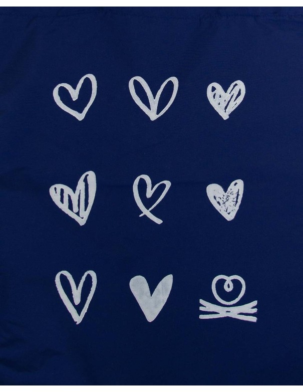 Shopper Bag "Hearts" - Iris Edition